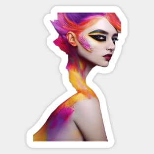 Fashion Art - Avant-garde version 1 Sticker